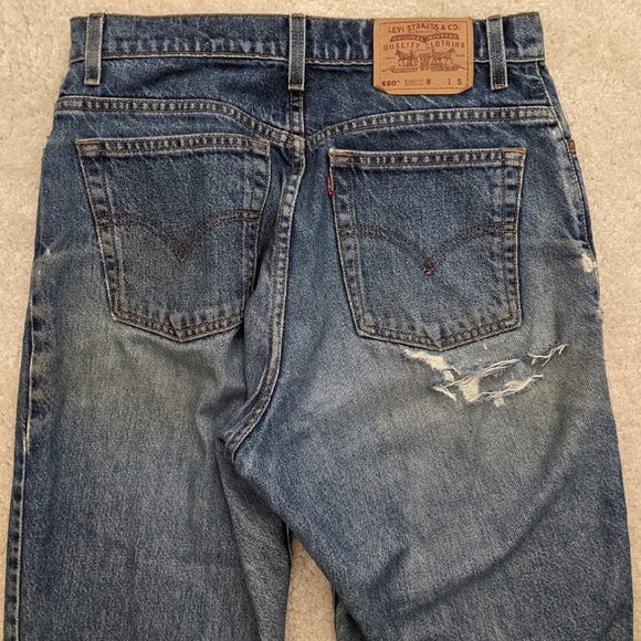 Vintage LEVI'S 550 jeans 12 regular - Picture 5 of 9